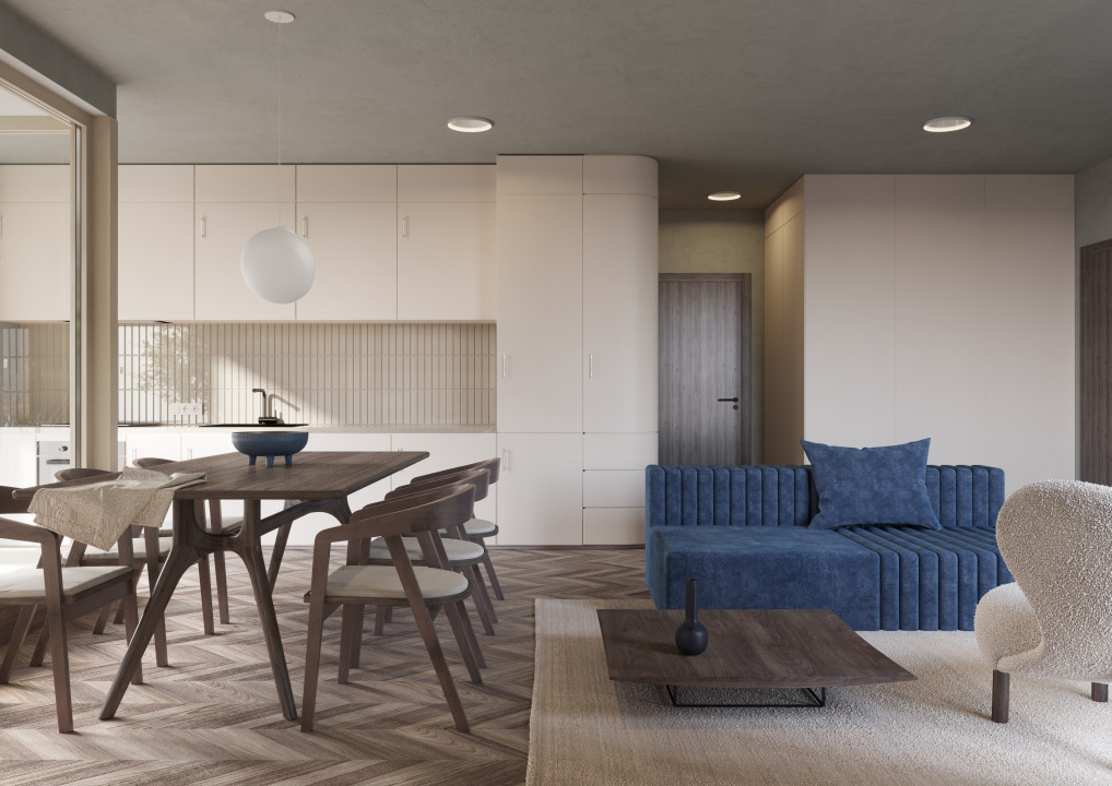 Apartament cu 2 camere de vanzare in bloc boutique