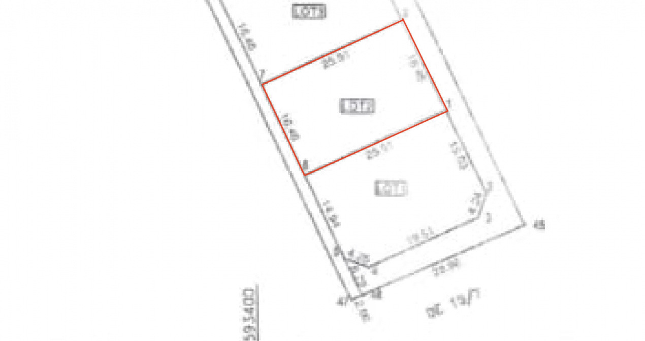 Teren de vanzare in comuna Berceni  420 mp